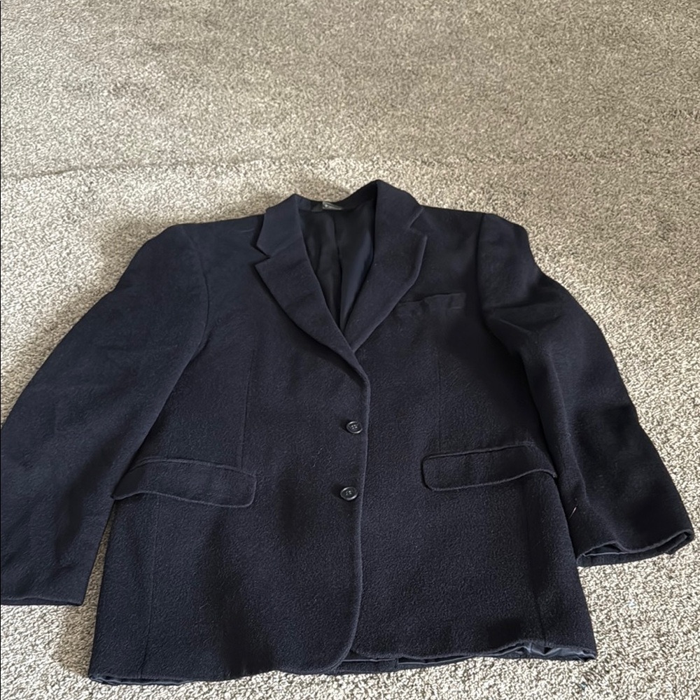 Jos. A. Bank Black Sport Coat with Notched Lapels